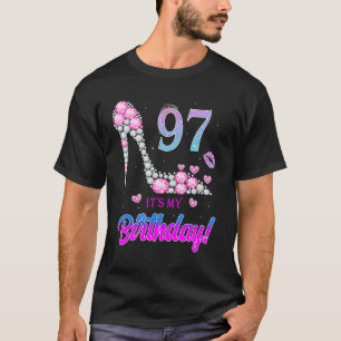 Camiseta Bonito 97 anos É a minha 97ª Festa de aniversário