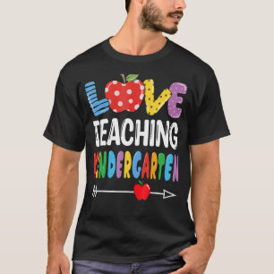 Camiseta Bonito Adoro Ensinar Melhor Professora Do Jardim D
