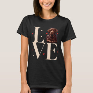 Camiseta Bonito Adoro Meu Laboratório De Chocolate Brown La