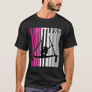 Camiseta Bonito Aerialista Raparigas Rosa Sem Limitação Air