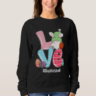 Camiseta Bonito Amor Coelhinho Gnomo Ovos de Basquete Caçan