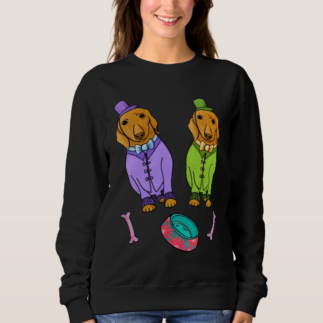 Camiseta Bonito Amor Dachshund (Frente)