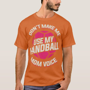 Camiseta Bonito Andebol Europeu Mãe Presente Mãe