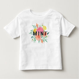 Camiseta Bonito Aquarela Mini Floral Correspondente