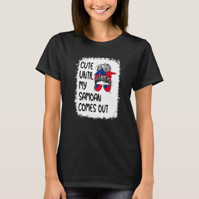 Camiseta Bonito Até Meu Samoano Sair (Frente)