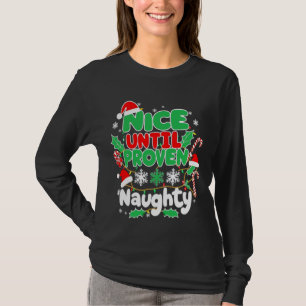 Camiseta Bonito até que o Natal malvado e comprovado seja e