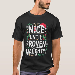 Camiseta Bonito até que o Natal malvado e comprovado seja e