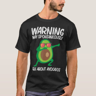 Camiseta Bonito Avocado Para Homens Frutas Saudáveis