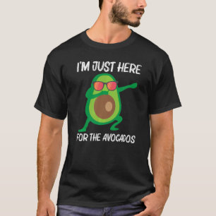 Camiseta Bonito Avocado Para Homens Frutas Saudáveis