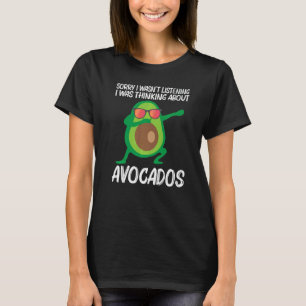 Camiseta Bonito Avocado Para Homens Frutas Saudáveis