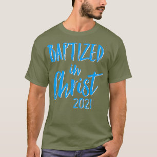 Camiseta Bonito batismo presente batizado no Cristo 2021