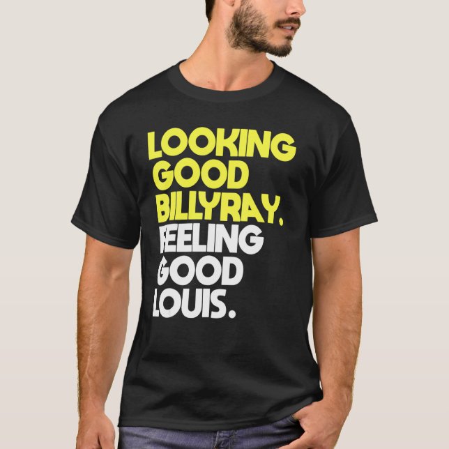 Camiseta Bonito Billy Ray Sentindo Bem Louis (Frente)