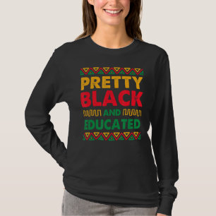 Camiseta Bonito Black Educado Africano Orgulho Histórico Mê