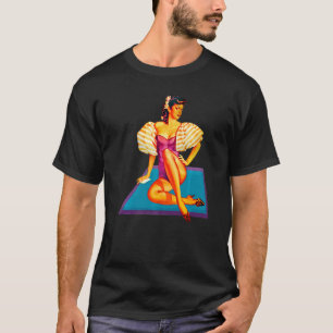 Camiseta Bonito Brunette Purple One Piece Classic American