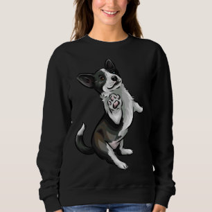 Camiseta Bonito Cardigan Welsh Corgi Black E White Brindle