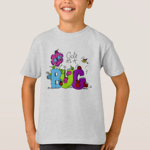 Camiseta Bonito como um inseto