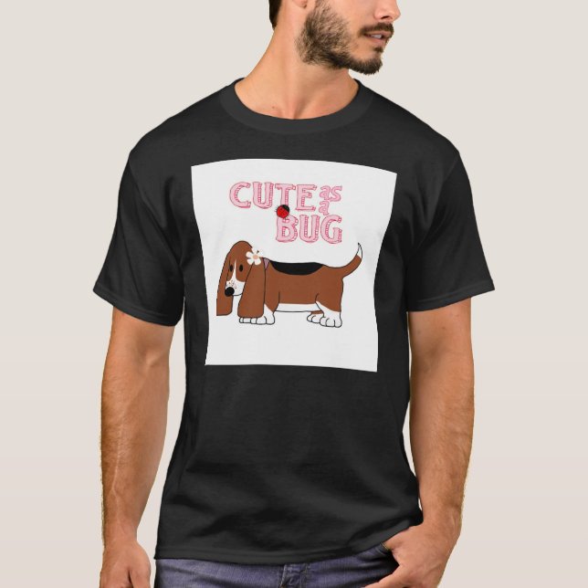 Camiseta Bonito como um T básico do inseto (Frente)