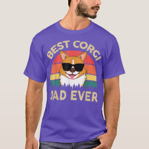 Camiseta Bonito Corgi Melhor Pai Corgi Já Engraçado Dom Cor