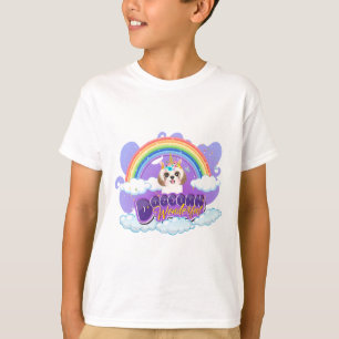 Camiseta Bonito Corgi Unicorn maravilhoso