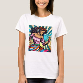Camiseta Bonito dançando Salsa Pop Art