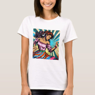 Camiseta Bonito dançando Salsa Pop Art