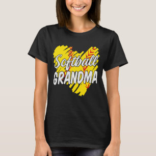 Camiseta Bonito Dia de as mães de Bola de Softball