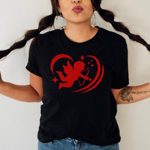 Camiseta Bonito Dia de os namorados Cupido Amor