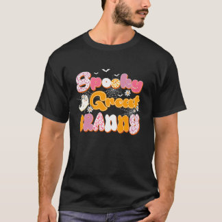 Camiseta Bonito Divertido Um Espantoso Grande Fantasma Vovó