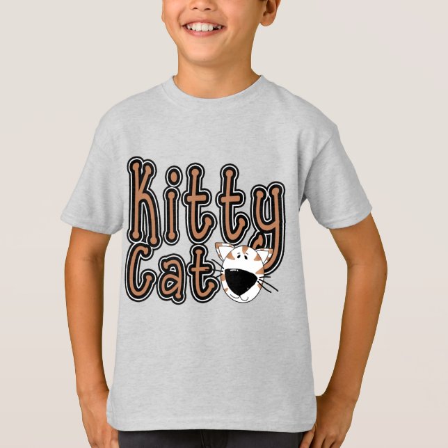 Camiseta bonito e presentes do gato do gatinho (Frente)