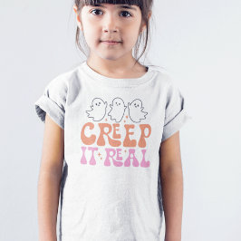 Camiseta Bonito e Spooky Halloween - Parte Superior do Groo