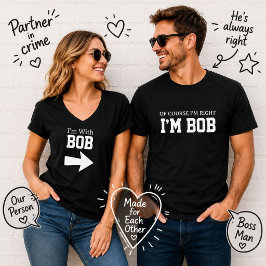 Camiseta Bonito Engraçado Claro Que Estou Certo Eu Sou O Bo