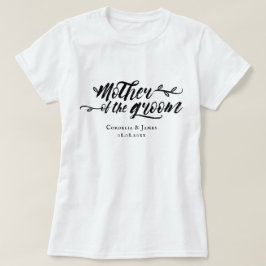 Camiseta Bonito Escrita Escova Mãe do Grrom