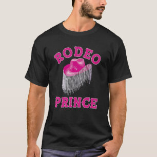 Camiseta Bonito Estético Rosa Caubói do Sul País Rodeio