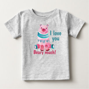 Camiseta Bonito Eu amo você muito!