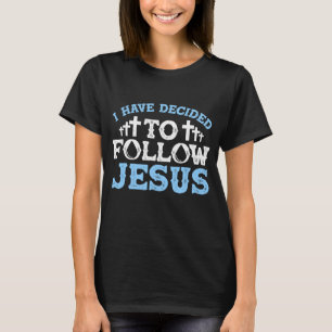 Camiseta Bonito Eu Decidi Seguir Jesus Presente Batismo M