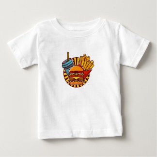Camiseta Bonito Fato De Bebê De Foodie - Diversão Adorável 