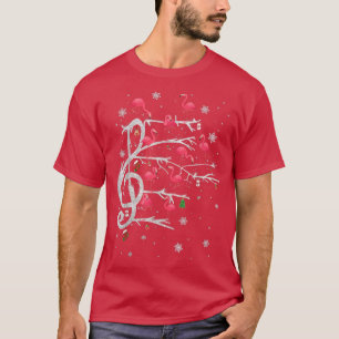 Camiseta Bonito Flamingo Feliz Natal Música Engraçada Ao Lo