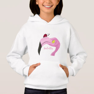 Camiseta Bonito Flamingo Hoodie Rosa
