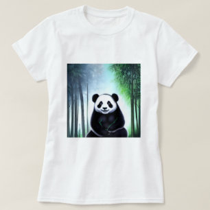 Camiseta Bonito, Fofinho Pequeno Urso de Panda
