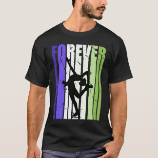 Camiseta Bonito Forever Ice Skating Season Fan ama Ice Sk