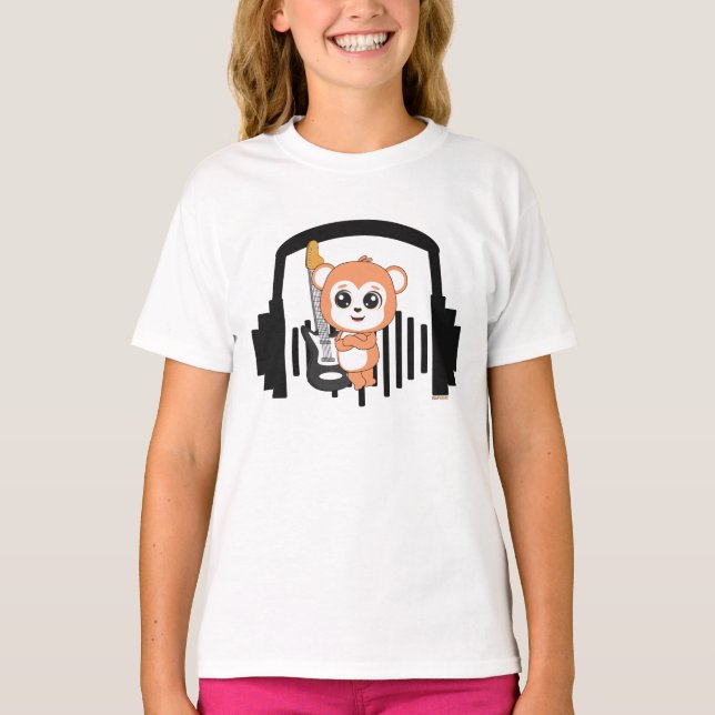 Camiseta Bonito frenz animal: Perfeito para presentes infan (Frente)
