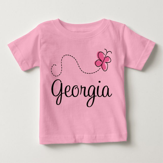 Camiseta bonito Georgia para Mulheres (Frente)