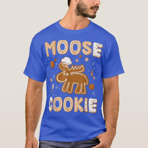 Camiseta Bonito Gingercake Cookie Moose Amadurece Natal