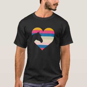 Camiseta Bonito Gosto De Cavalos Presentes Para O Namorados