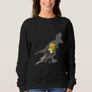 Camiseta Bonito Gritante de Papagaio Birb Engraçado Pássaro