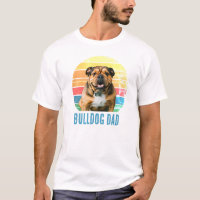 Bonito Grunge Vintage Desgastado Bulldog ou Seu Ca