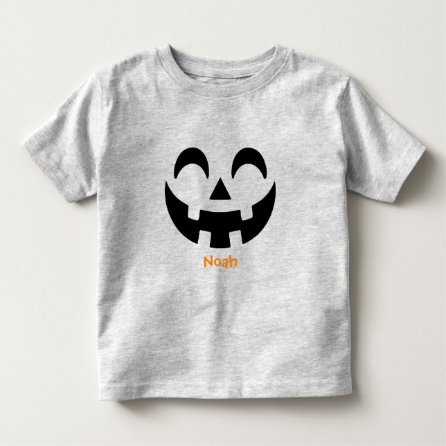 Camiseta Bonito Halloween Jack O' Lanterna (Frente)