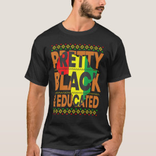 Camiseta Bonito História Negra Educada Melanina Af