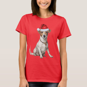 Camiseta Bonito Jack Russell Cachorro Sobrevivente Feliz Na
