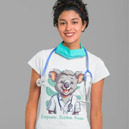 Camiseta Bonito Koala presente para médicos terapistas físi